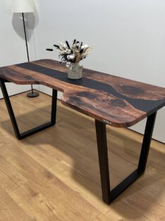 Стол компьютерный с вырезом 160х70 см 107-3.8/160/70/32/2.1