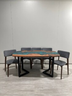 Стол обеденный 160х80 см 200-4.5/160/80/32/3.1 форма Евро