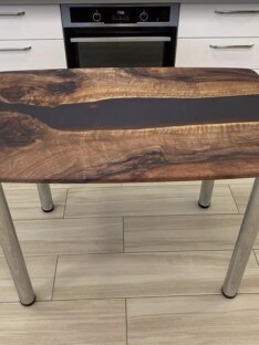 Стол обеденный кухонный форма «евро» THETABLE 102х69 см высота 77 см