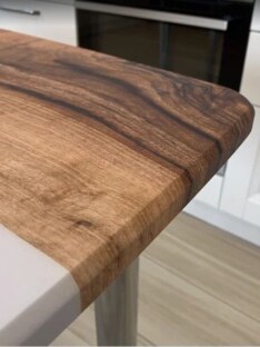 Стол обеденный кухонный форма «евро» THETABLE 102х69 см высота 77 см