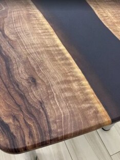 Стол обеденный кухонный форма «евро» THETABLE 102х69 см высота 77 см