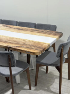 Стол кухонный обеденный прямоугольный дизайнерский лофт THETABLE RU 250х100 3.24/1.2 Стол кухонный обеденный прямоугольный дизайнерский лофт THETABLE RU 250х100 3.24/1.2