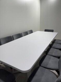 Стол кухонный обеденный прямоугольный дизайнерский лофт THETABLE RU 250х100 2.23/1.2