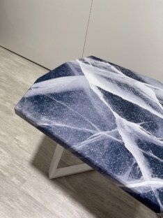 Стол кухонный обеденный дизайнерский лофт THETABLE RU 160х90 2.69/1.2 Стол кухонный обеденный дизайнерский лофт THETABLE RU 160х90 2.69/1.2