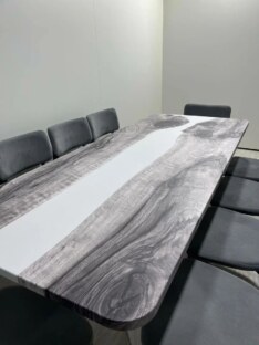 Стол кухонный обеденный прямоугольный дизайнерский лофт THETABLE RU 180х80 3.23/3.2