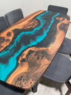 Стол кухонный обеденный евро дизайнерский лофт THETABLE RU 160х80 4.5/3.1