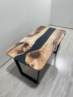 Стол письменный прямоугольный дизайнерский лофт THETABLE RU 140х80 3.25/2.1