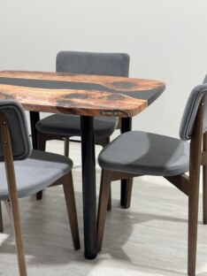 Стол кухонный обеденный евро дизайнерский лофт THETABLE RU 102х69 3.8/11.1