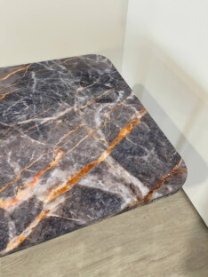 Стол кухонный обеденный прямоугольный дизайнерский лофт THETABLE RU 160х80 2.26/2.1