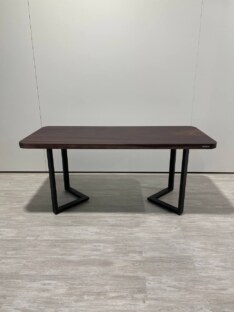 Стол кухонный обеденный прямоугольный дизайнерский лофт THETABLE RU 250х100 9.11/3.1