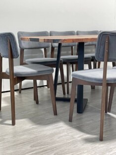 Стол кухонный обеденный прямоугольный дизайнерский лофт THETABLE RU 220х90 3.12/1.1 Стол кухонный обеденный прямоугольный дизайнерский лофт THETABLE RU 220х90 3.12/1.1