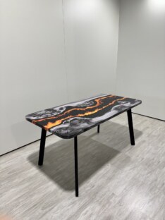 Стол кухонный обеденный прямоугольный дизайнерский лофт THETABLE RU 160х80 4.20/4.1 Стол кухонный обеденный прямоугольный дизайнерский лофт THETABLE RU 160х80 4.20/4.1