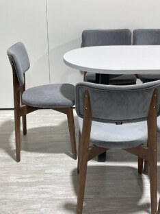 Стол кухонный обеденный овальный дизайнерский лофт THETABLE RU 140х80 2.23/2.1