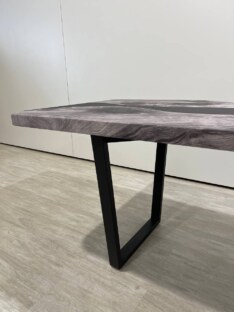 Стол кухонный обеденный прямоугольный дизайнерский лофт THETABLE RU 200х90 3.40/2.1
