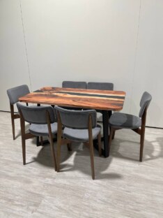 Стол кухонный обеденный прямоугольный дизайнерский лофт THETABLE RU 120х80 5.8/1.1 Стол кухонный обеденный прямоугольный дизайнерский лофт THETABLE RU 120х80 5.8/1.1