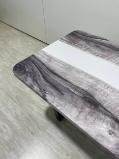 Стол кухонный обеденный прямоугольный дизайнерский лофт THETABLE RU 220х90 3.23/2.1 Стол кухонный обеденный прямоугольный дизайнерский лофт THETABLE RU 220х90 3.23/2.1