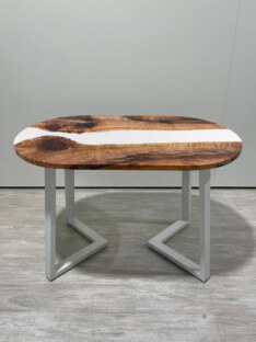 Стол кухонный обеденный овальный THETABLE RU 160х80 3.11/1.2