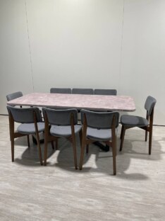 Стол кухонный обеденный прямоугольный дизайнерский лофт THETABLE RU 200х90 2.15/3.1 Стол кухонный обеденный прямоугольный дизайнерский лофт THETABLE RU 200х90 2.15/3.1