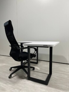 Стол письменный угловой дизайнерский лофт THETABLE RU 120х120 2.23/3.1