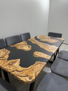 Стол кухонный обеденный прямоугольный дизайнерский лофт THETABLE RU 160х80 2.73/2.1 Стол кухонный обеденный прямоугольный дизайнерский лофт THETABLE RU 160х80 2.73/2.1