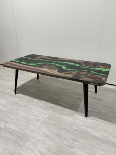 Стол журнальный прямоугольный дизайнерский лофт THETABLE RU 140х80 4.10/7.1