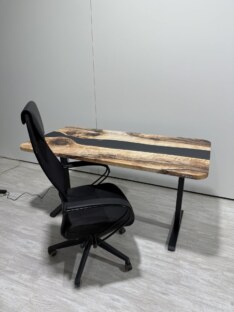 Стол компьютерный с подъемным механизмом дизайнерский лофт THETABLE RU 120х80 3.25/14.1