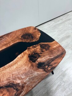 Стол журнальный евро дизайнерский лофт THETABLE RU 90х60 3.8/8.1