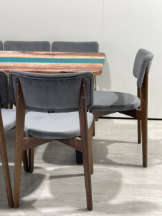 Стол кухонный обеденный прямоугольный дизайнерский лофт THETABLE RU 250х100 3.14/2.1 Стол кухонный обеденный прямоугольный дизайнерский лофт THETABLE RU 250х100 3.14/2.1
