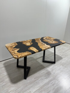 Стол кухонный обеденный прямоугольный дизайнерский лофт THETABLE RU 200х90 2.73/1.1