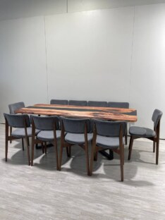 Стол кухонный обеденный прямоугольный дизайнерский лофт THETABLE RU 220х90 3.12/1.1 Стол кухонный обеденный прямоугольный дизайнерский лофт THETABLE RU 220х90 3.12/1.1