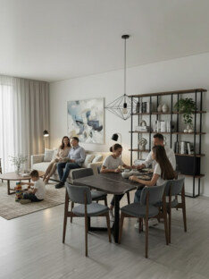 Стол кухонный обеденный прямоугольный дизайнерский лофт THETABLE RU 250х100 2.12/3.1