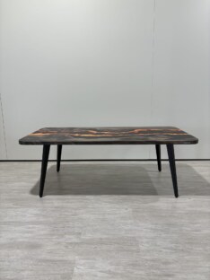 Стол журнальный прямоугольный дизайнерский лофт THETABLE RU 140х80 4.11/7.1