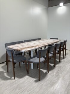 Стол кухонный обеденный евро дизайнерский лофт THETABLE RU 200х90 6.6/1.2