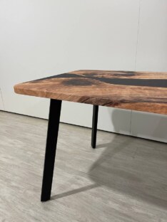 Стол кухонный обеденный прямоугольный дизайнерский лофт THETABLE RU 140х80 3.25/4.1 Стол кухонный обеденный прямоугольный дизайнерский лофт THETABLE RU 140х80 3.25/4.1