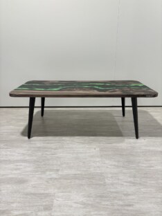 Стол журнальный прямоугольный дизайнерский лофт THETABLE RU 140х80 4.10/7.1