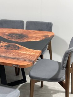 Стол кухонный обеденный прямоугольный дизайнерский лофт THETABLE RU 250х100 3.8/1.1 Стол кухонный обеденный прямоугольный дизайнерский лофт THETABLE RU 250х100 3.8/1.1