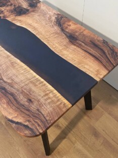 Стол компьютерный прямоугольный дизайнерский лофт THETABLE 120х80 3.12/4.1