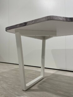 Стол компьютерный с вырезом дизайнерский лофт THETABLE RU 180х80 3.23/2.2