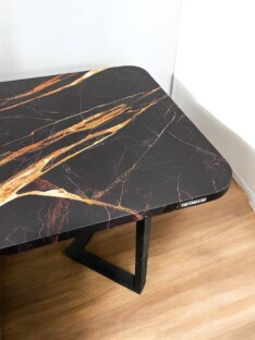 Стол письменный прямоугольный дизайнерский лофт THETABLE RU 120х80 2.7/3.1