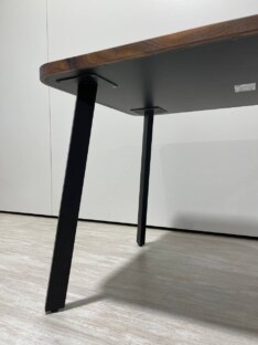 Стол кухонный обеденный прямоугольный дизайнерский лофт THETABLE RU 120х80 4.5/4.1