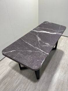 Стол кухонный обеденный прямоугольный дизайнерский лофт THETABLE RU 250х100 2.12/3.1