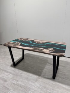 Стол компьютерный дизайнерский лофт THETABLE RU 140х70 4.13/2.1
