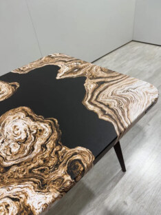 Стол журнальный дизайнерский лофт THETABLE RU 90х60 2.71/7.1