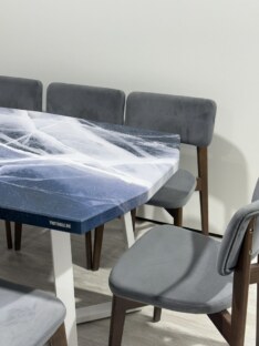 Стол кухонный обеденный дизайнерский лофт THETABLE RU 160х90 2.69/1.2 Стол кухонный обеденный дизайнерский лофт THETABLE RU 160х90 2.69/1.2