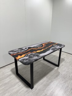 Стол кухонный обеденный прямоугольный дизайнерский лофт THETABLE RU 120х80 4.20/2.1 Стол кухонный обеденный прямоугольный дизайнерский лофт THETABLE RU 120х80 4.20/2.1