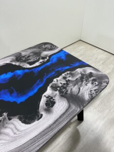 Стол журнальный прямоугольный дизайнерский лофт THETABLE RU 140х80 4.17/7.1 Стол журнальный прямоугольный дизайнерский лофт THETABLE RU 140х80 4.17/7.1