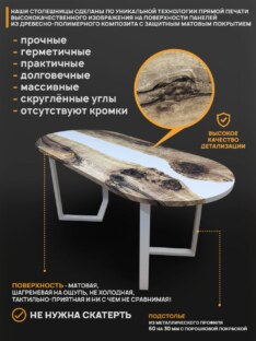 Стол кухонный обеденный овальный дизайнерский лофт THETABLE RU 160х80 3.22/3.2 Стол кухонный обеденный овальный дизайнерский лофт THETABLE RU 160х80 3.22/3.2