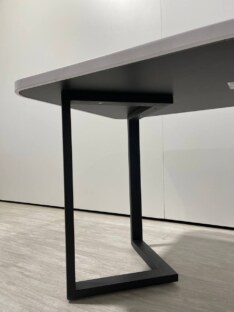 Стол кухонный обеденный прямоугольный дизайнерский лофт THETABLE RU 140х80 2.21/3.1