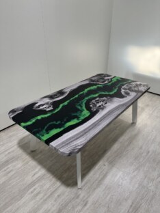 Стол журнальный прямоугольный дизайнерский лофт THETABLE RU 120х80 4.19/5.2