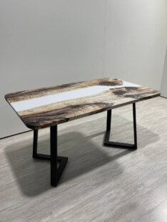 Стол кухонный обеденный прямоугольный дизайнерский лофт THETABLE RU 150х80 3.22/1.1 Стол кухонный обеденный прямоугольный дизайнерский лофт THETABLE RU 150х80 3.22/1.1